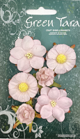GREEN TARA FLOWERS -VINTAGE- PALE PINK VPPP